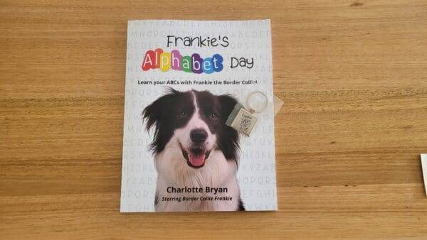 Frankie's Alphabet Day - Signed Author Copy + Limited Edition Souvenir Keychain