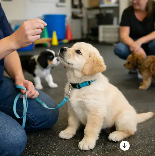 best age to start puppy school