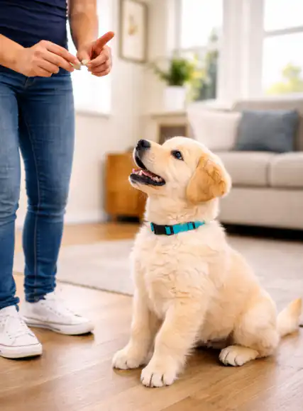 teaching sit drop stay