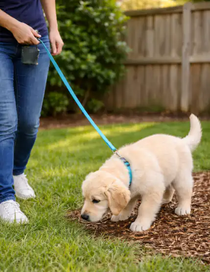 toilet training your puppy